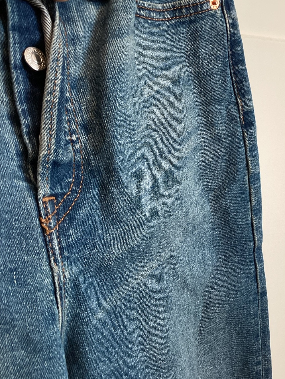Women’s Levi’s High Rise Wedgie Jeans Straight Button Fly New Size 28 28W 28L - Picture 8 of 15